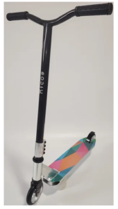 Трюковый самокат Ricos Fury JL-302A (серебристый) Трюковый самокат Ricos Fury JL-302A (серебристый)