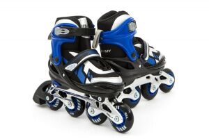 Роликовые коньки Calambus Jimmy Sum (р. 30-33, черный/синий) Роликовые коньки Calambus Jimmy Sum (р. 30-33, черный/синий)