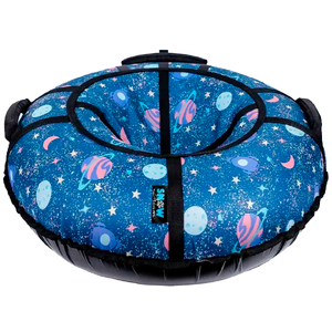 Тюбинг Hubster Люкс Pro S 110 см (сатурн синий) во9124-4