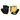 Велоперчатки Jaffson SCG 46-0398 S (5487 Black/Yellow) preview