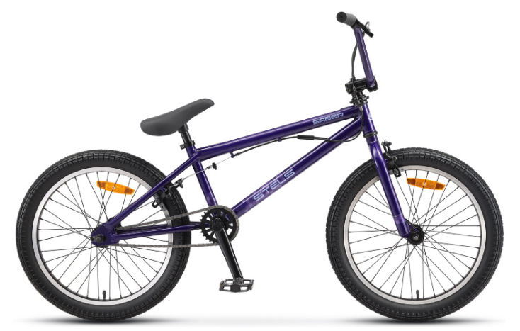 Велосипед Stels Saber 20 V010 (фиолетовый, 2022)