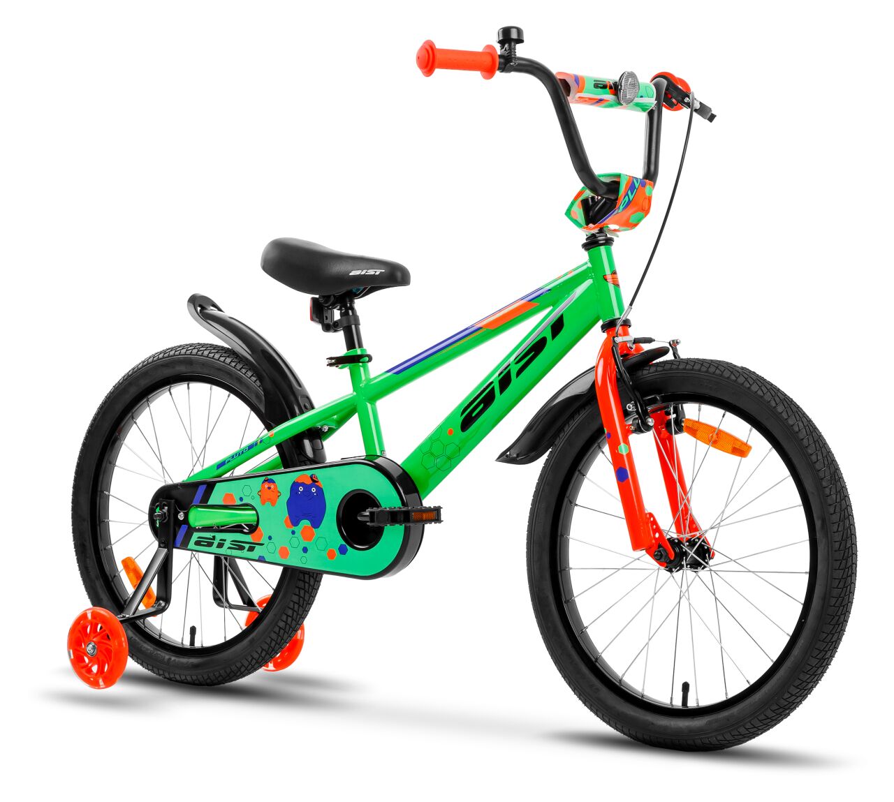Детский велосипед Aist Pluto 12 (зеленый, 2022)