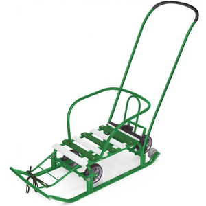 Санки Nika Тимка 5 Универсал (зеленый/белый)