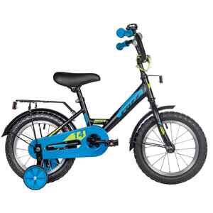 Детский велосипед Foxx Simple 14 (черный, 2025) 143SIMPLE.BK5