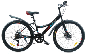 Велосипед GreenLand TRAVEL 26 (15, черный)