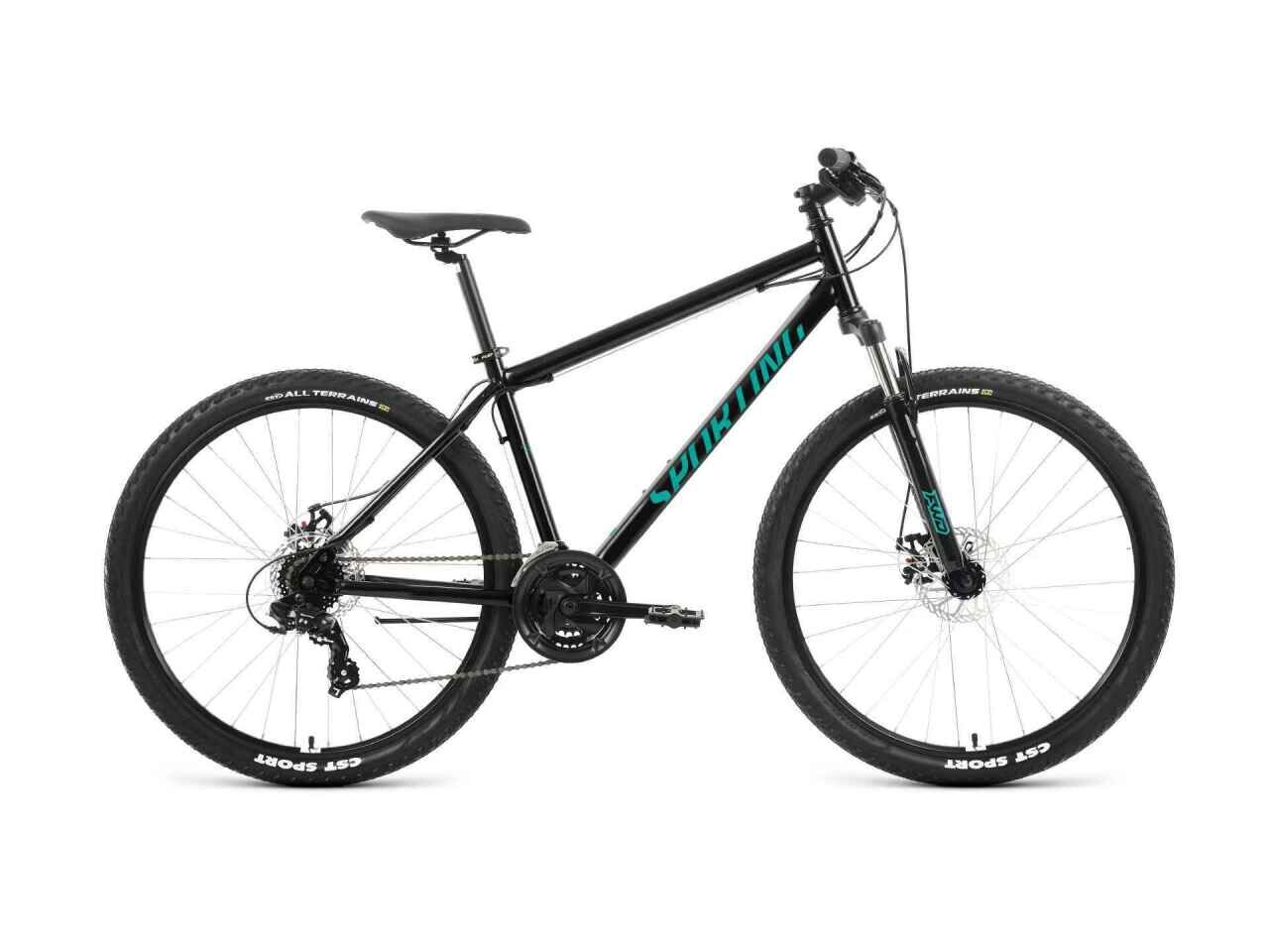 Велосипед Forward Sporting 29 2.0 D р.21 2023 (черный/бирюзовый)