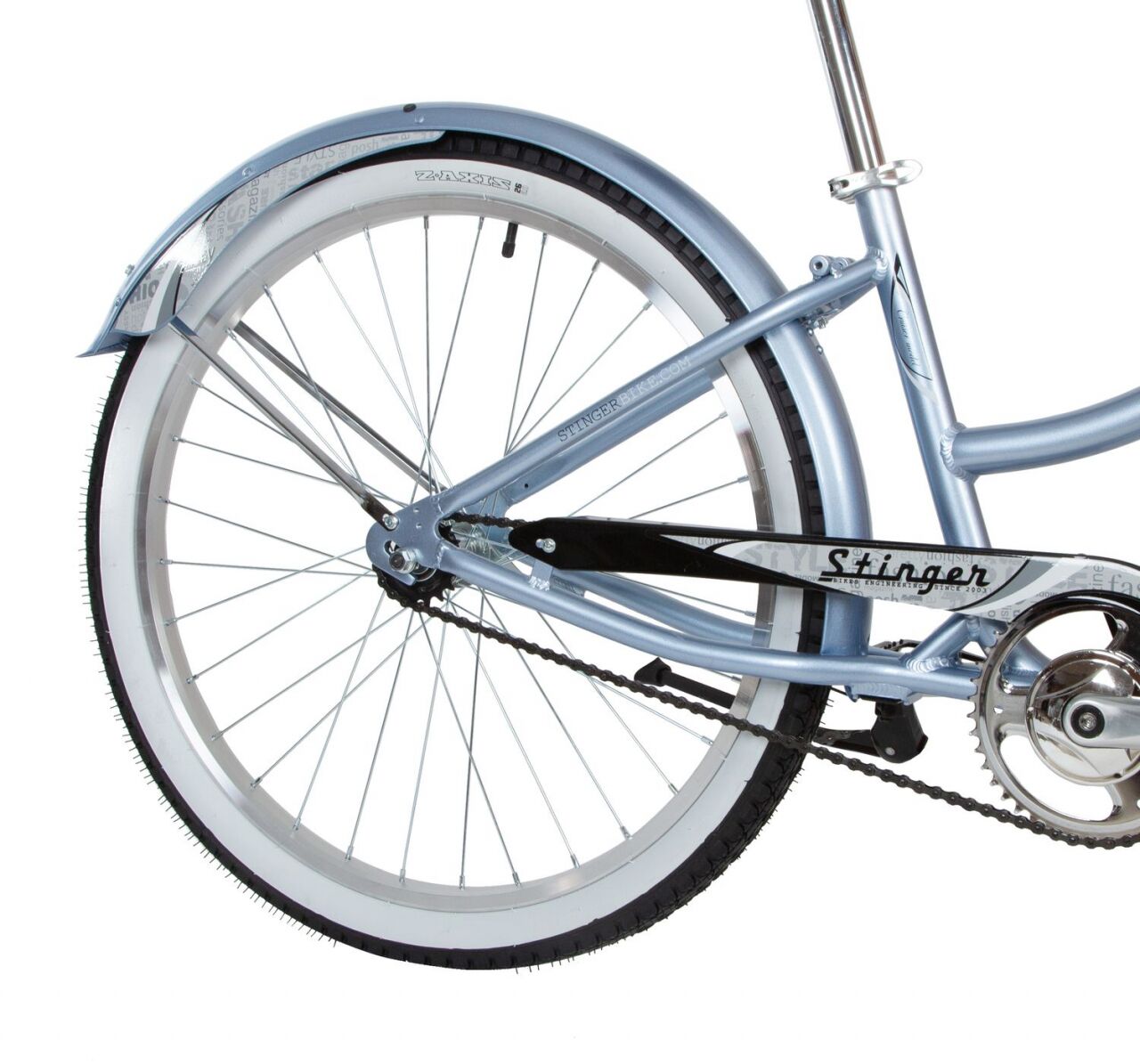Велосипед Stinger Cruiser L 26 (16, голубой, 2021)