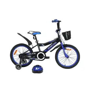 Детский велосипед DELTA Sport 16 (черный/синий)