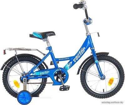 Детский велосипед Novatrack Vector 18 (синий)