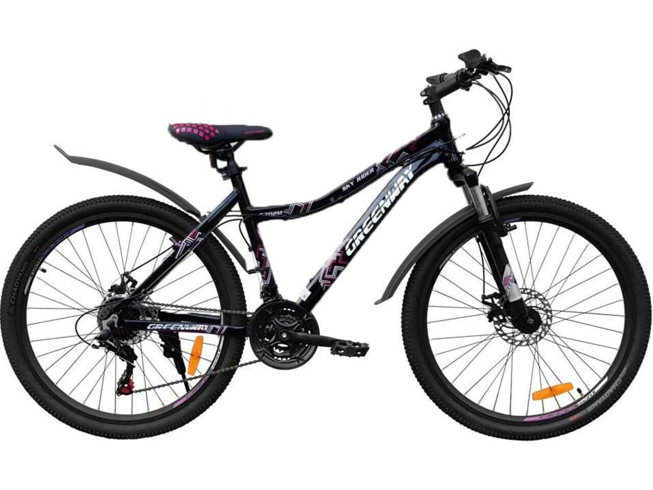 Велосипед Greenway 6702M 26 (16, черный, 2020)