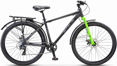 Велосипед Stels Navigator 705 27.5 MD Курьер Z010 (19, черный матовый)