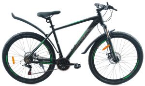 Велосипед GreenLand Everest 1.0 27.5 (19, черный/зеленый) Велосипед GreenLand Everest 1.0 27.5 (19, черный/зеленый)
