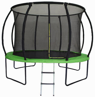 Батут Atlas Sport Мастер 312 см с внутренней сеткой и лестницей