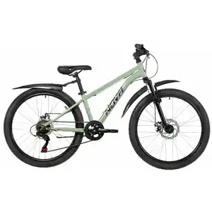 Велосипед Novatrack Battler 24 D (12, хаки, 2026) 24SHD.BATTLER.12GN6