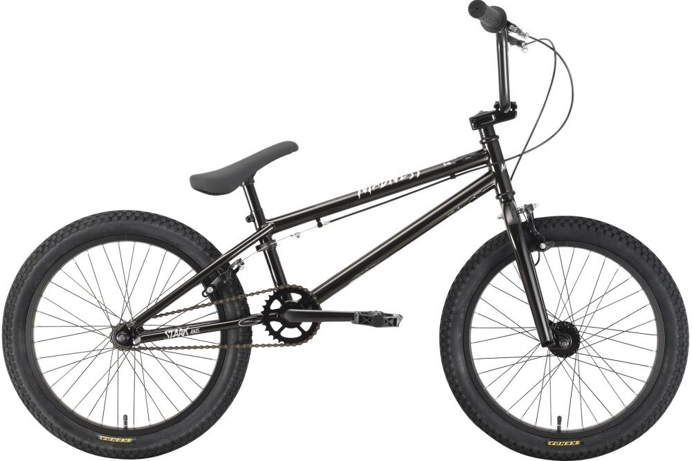Велосипед Stark Madness BMX 1 (черный/серебристый, 2021)