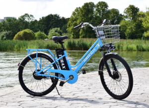 Электровелосипед Terax ALFA NS008 (голубой) Электровелосипед Terax ALFA NS008 (голубой)