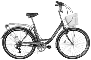 Велосипед GreenLand Daisy 7S 28 (19, серый металлик)