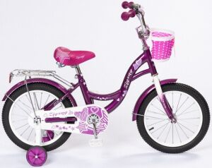Детский велосипед Zigzag Girl 16 (фиолетовый) ZG-1634