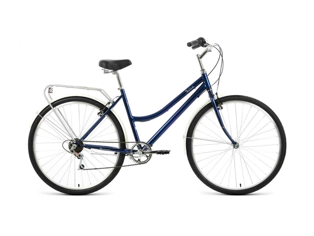 Велосипед Forward Talica 28 2.0 (19, темно-синий/белый, 2022)