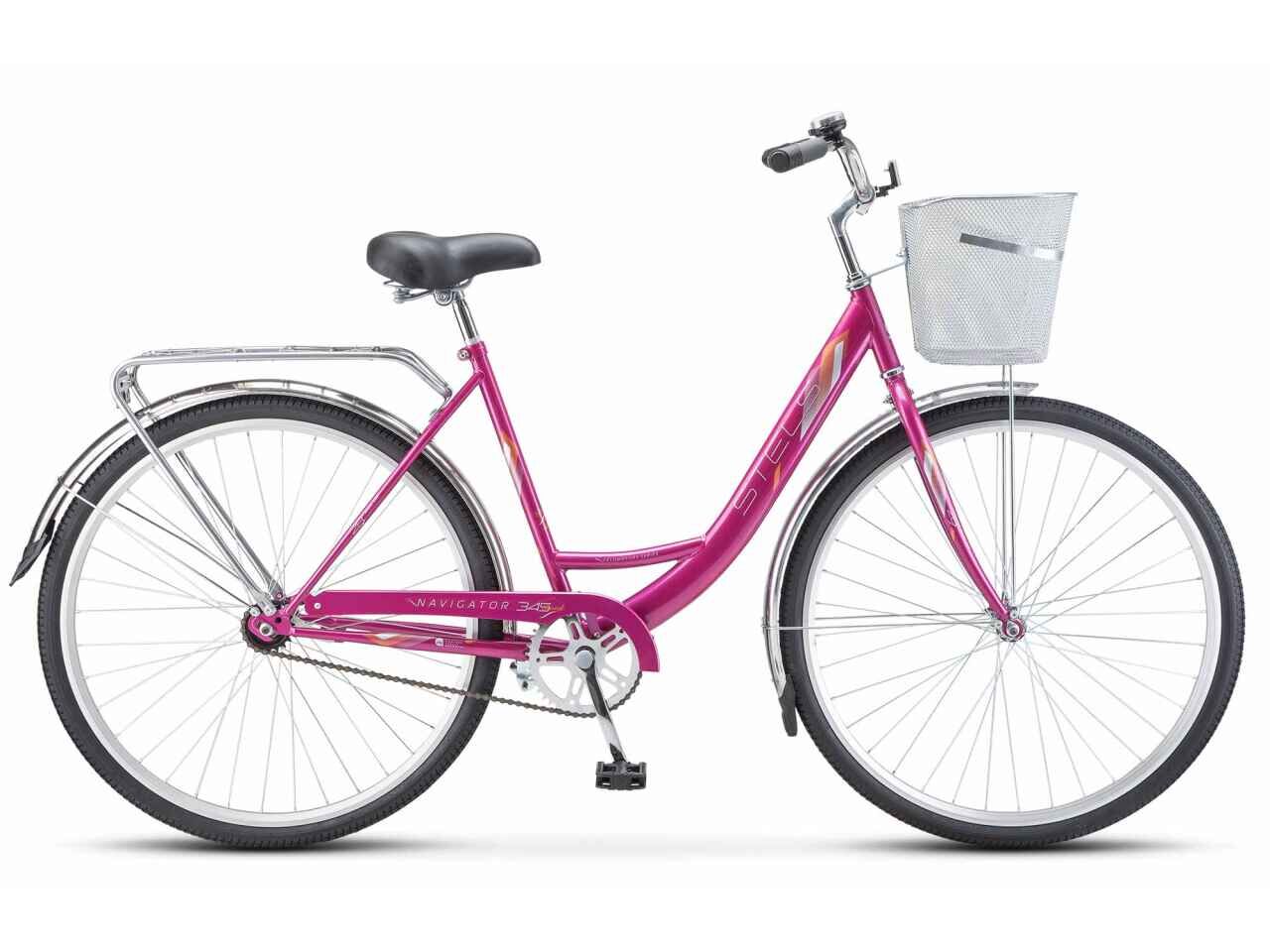 Велосипед Stels Navigator 345 28 Z010 (пурпурный, 2023) LU093787