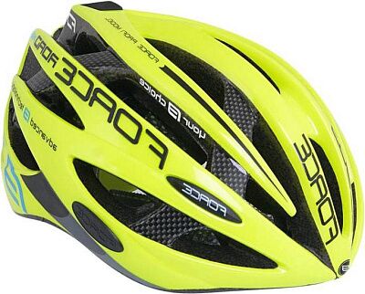 Спортивный шлем FORCE Road Pro S/M (салатовый)
