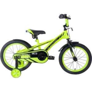Детский велосипед Techteam Quattro 12 NN013914 (неоновый зеленый)