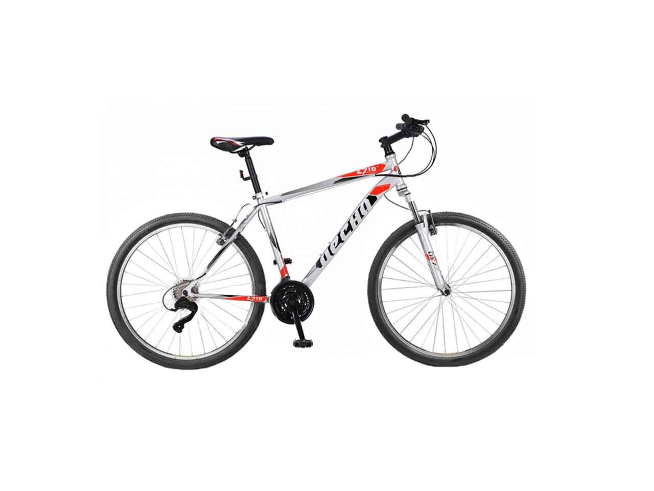 Велосипед Stels Десна 2710 V 27.5 F010 (21, серебристый/красный)