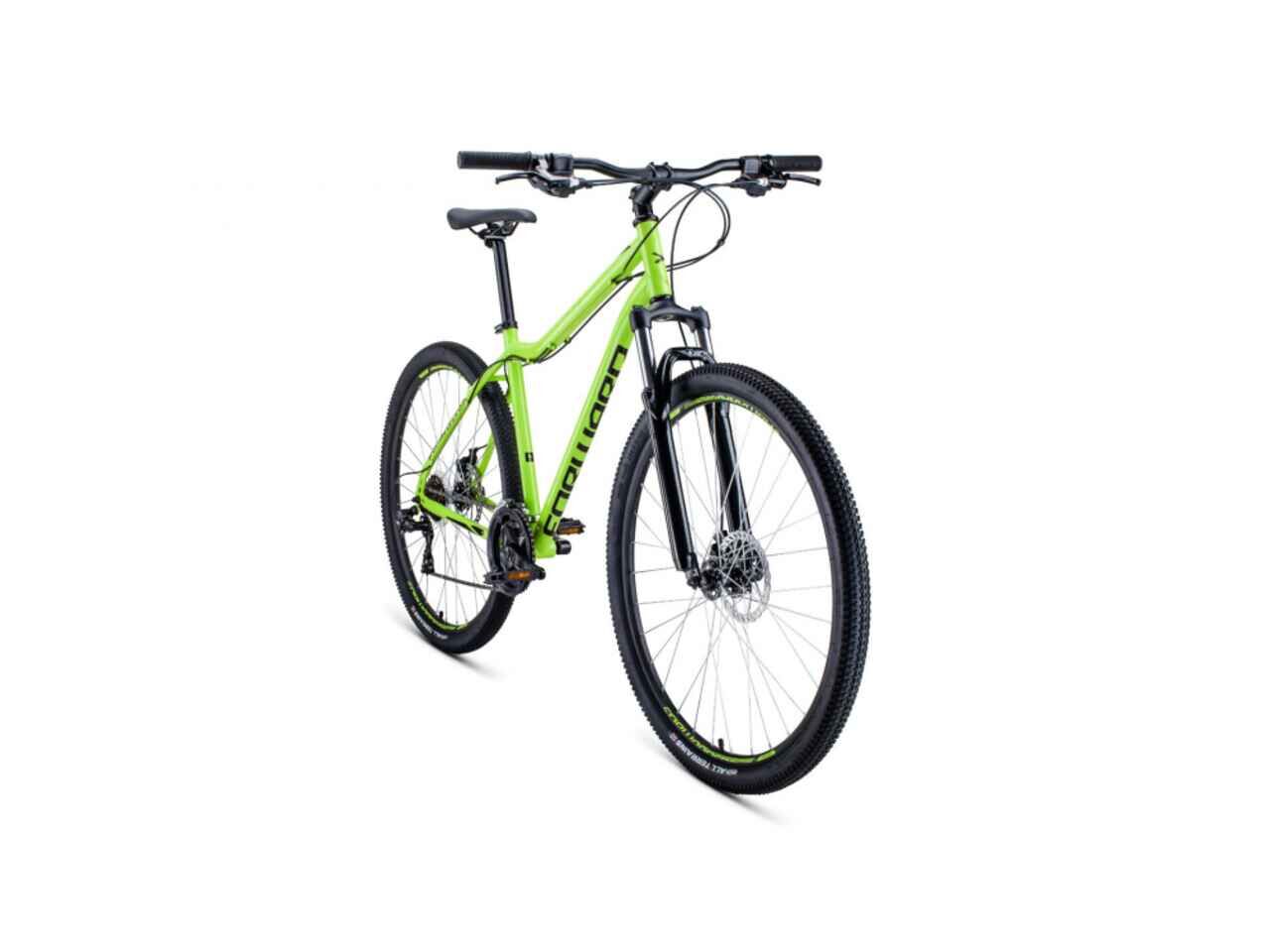Велосипед Forward Sporting 29 2.2 Disc (19, зеленый/черный, 2022)