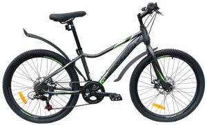 Велосипед GreenLand Formula 26 7S (16, черный/зеленый) Велосипед GreenLand Formula 26 7S (16, черный/зеленый)