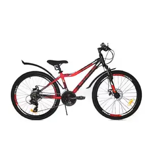 Велосипед Stels Navigator 450 MD 24 V030 (13, черный/красный, 2022)