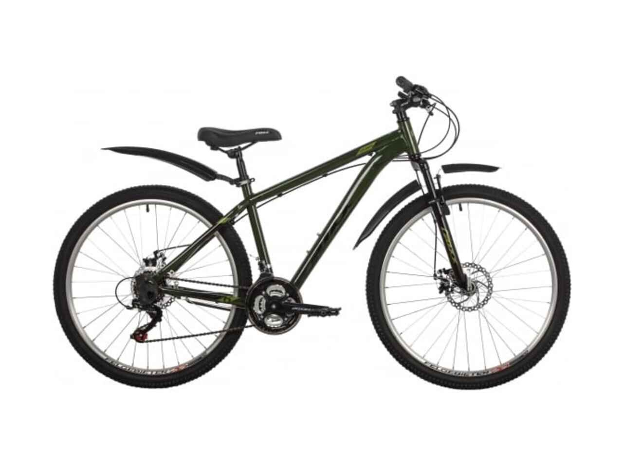 Велосипед Foxx Atlantic 26 D (18, зеленый, 2022) 26AHD.ATLAND.18GN2