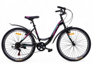 Велосипед DELTA Butterfly 24 (13, черный/бирюзовый)