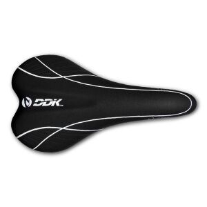 Велоседло DDK 5407 W-Line (Black-White) Велоседло DDK 5407 W-Line (Black-White)