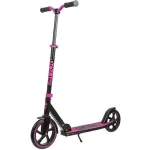 Самокат Novatrack Polis 230 Pro 230.POLIS.VT20 (черный/фиолетовый)