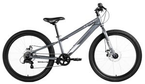 Велосипед Forward Spike CX 24 D 7-ск (11, серый, 2025) Велосипед Forward Spike CX 24 D 7-ск (11, серый, 2025)