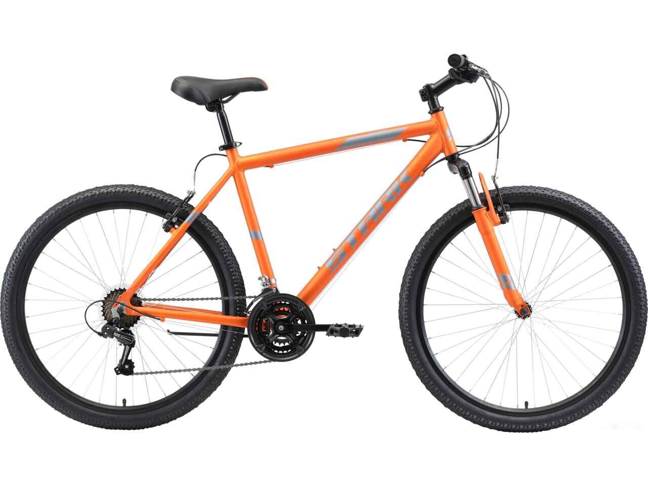 Велосипед Stark Outpost 26.1 V р.20 2021 (оранжевый/серый)