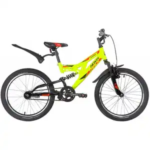 Детский велосипед Novatrack Shark 20 (салатовый/красный) 20SS1V.SHARK.GN20