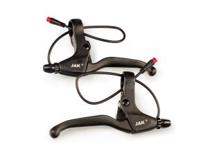Комплект тормозных ручек Jak для электровелосипеда EL-203DRB Комплект тормозных ручек Jak для электровелосипеда EL-203DRB