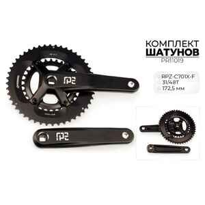 Система шатунов Prowheel RPZ-C701X-F, 31/48T, 172.5 мм, PR11019 Система шатунов Prowheel RPZ-C701X-F, 31/48T, 172.5 мм, PR11019