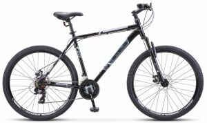 Велосипед Stels Navigator 700 MD Z010 27.5 (19, серый/черный, 2025)