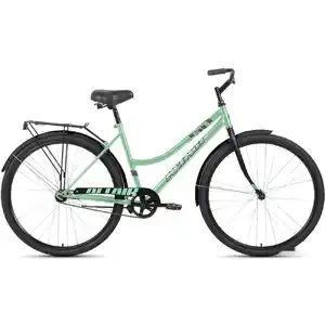 Велосипед ALTAIR City low 28 2023 (зеленый/черный)