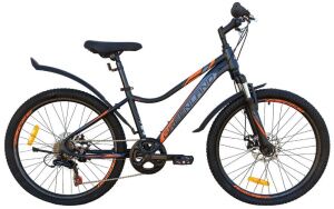 Велосипед GreenLand FORMULA 26 7S SUS (16, черный/оранжевый, 2025) Велосипед GreenLand FORMULA 26 7S SUS (16, черный/оранжевый, 2025)