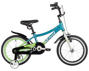 Детский велосипед Novatrack Katrina 16 (голубой/салатовый) 167AKATRINA1V.GBL5