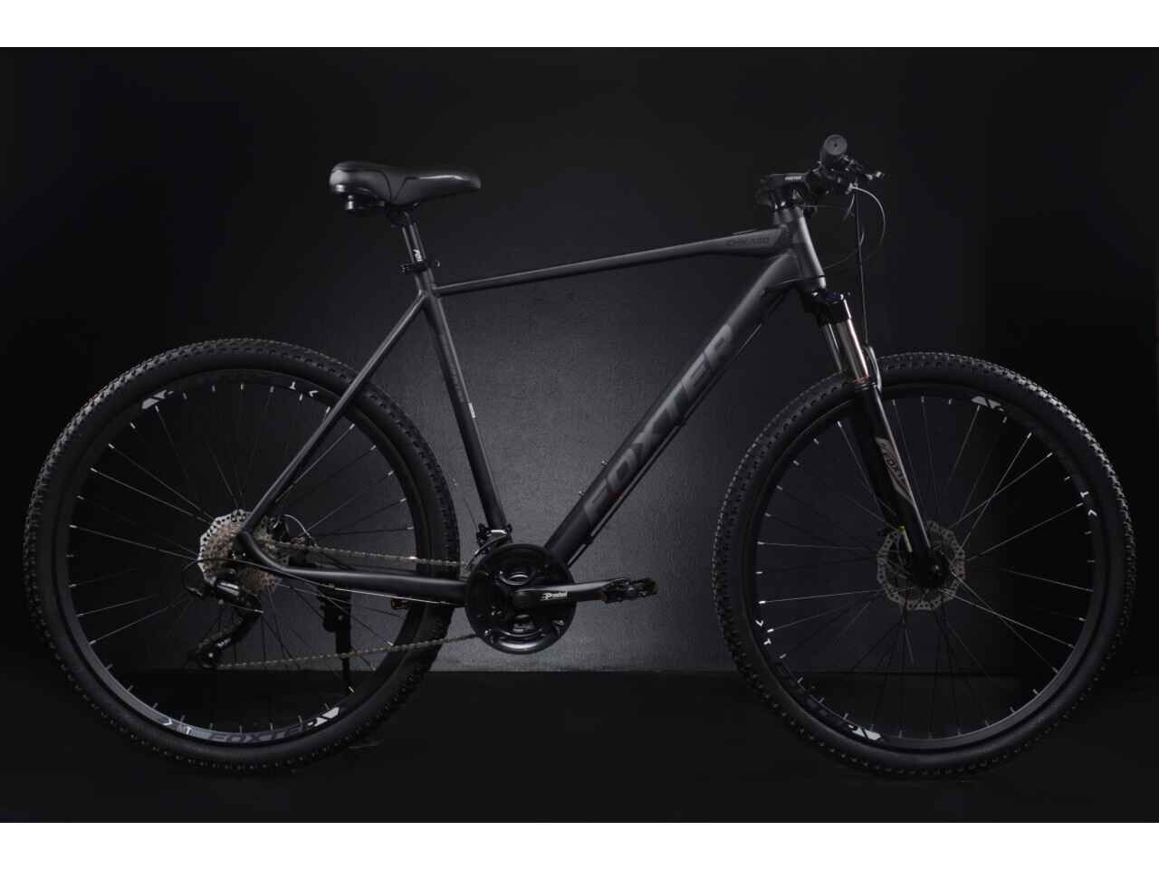 Велосипед Foxter Chikago 9x 2022 (черный)