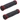 Ручки руля Hualong HL-G202 L-130 (6108 Black/Red) preview