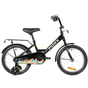 Детский велосипед Foxx Simple 14 (черный, 2026) 143SIMPLE.BK6