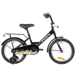 Детский велосипед Foxx Simple 14 (черный, 2026) 143SIMPLE.BK6