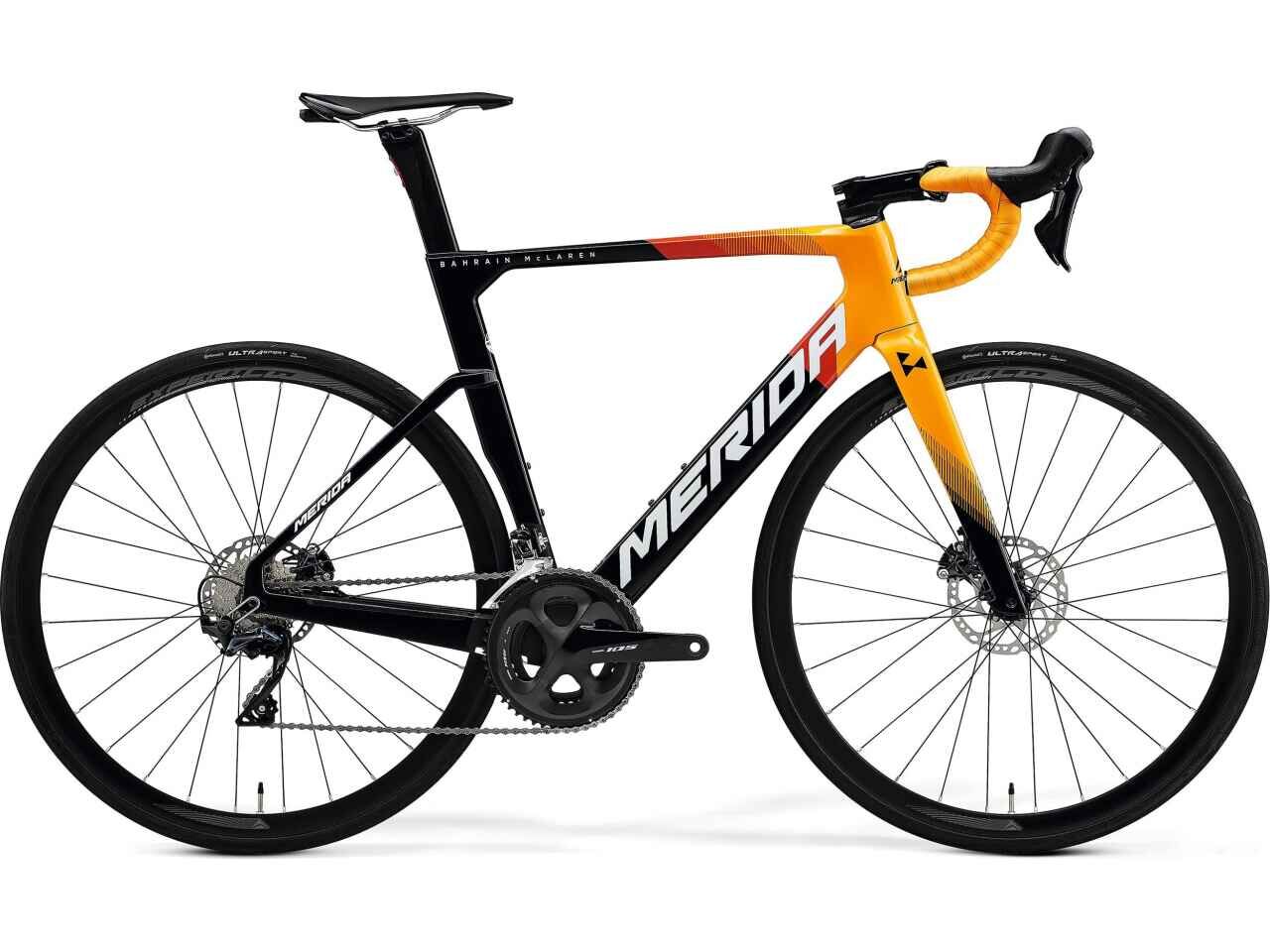Велосипед Merida Reacto 4000 XL 2021 (черный/желтый)