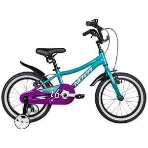Детский велосипед Novatrack Katrina 16 (зеленый/фиолетовый) 167AKATRINAV.VGN5