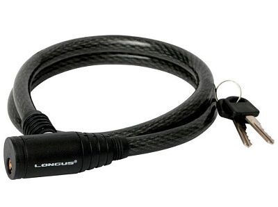 Велозамок Longus 655 мм 3550000 (черный/дымчатый)